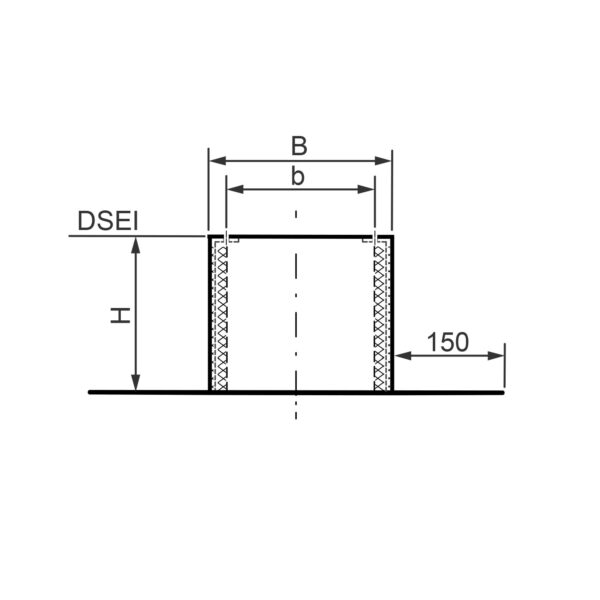 Roof base insulated DSEI / DSEIS
